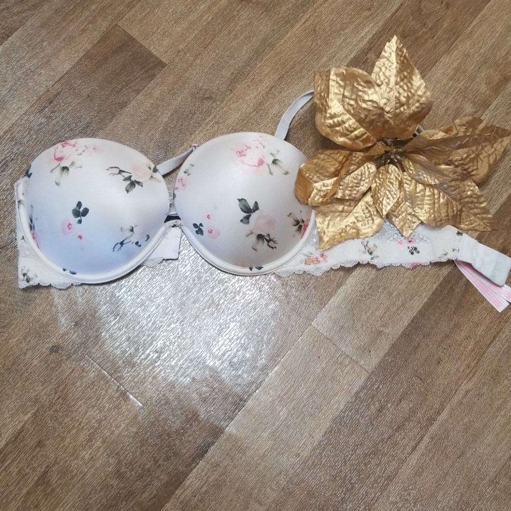 Pink multi way bra 34D